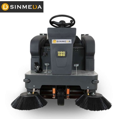 chinese best quality industrialr double brushes floor sweeper cleaning machine