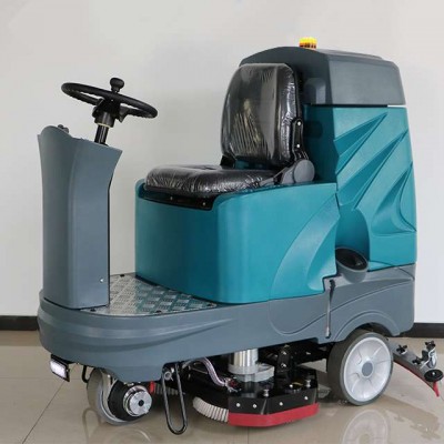 Multifunction Ride-on double brushes floor scrubber